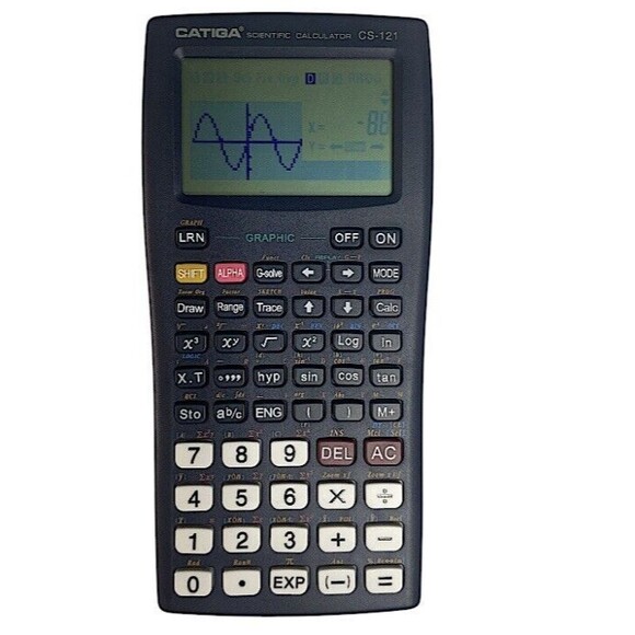 Catiga CS121 Scientific Calculator With Graphic Functions Gray Office School - Picture 1 of 5
